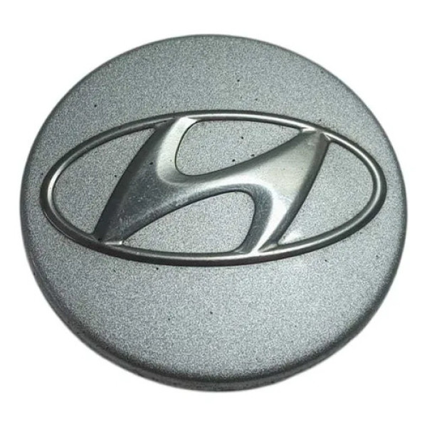 Calota Central Hyundai I30 2009 2010 2012 2013. Prateado