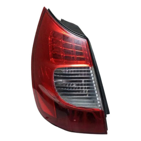 Lanterna Traseira Esquerda Renault Grand Scénic 2009 Detalhe Esquerdo/motorista Vermelho