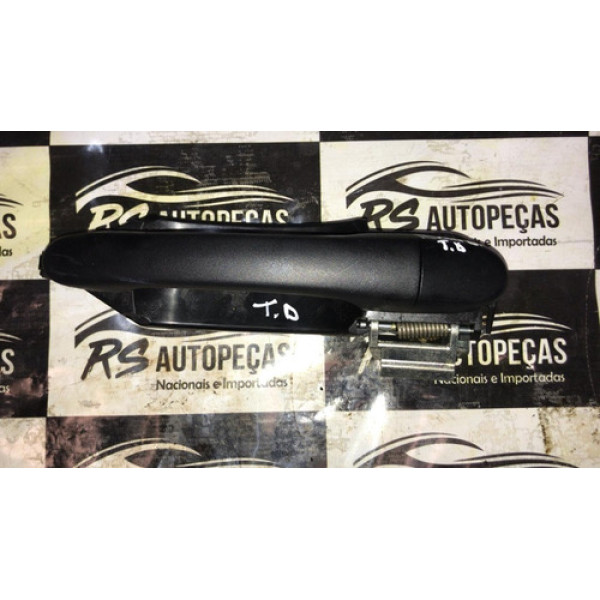 Maçaneta Externa Traseira Direito Fiat Mobi Cx46 Preto