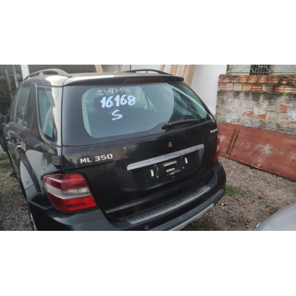 Tampa Traseira Mercedes Ml350 2008 S/ Vidro Preto