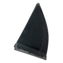 Acabamento Externo Traseiro Esquerdo Porta Kia Sephia 1999 Preto