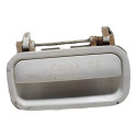 Maçaneta Externa Traseira Esquerda Gm Corsa 1994/2004. Branco Traseira