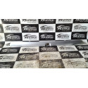 Aplique Placa Traseira Audi A3 1998/2003 C/luz Placa