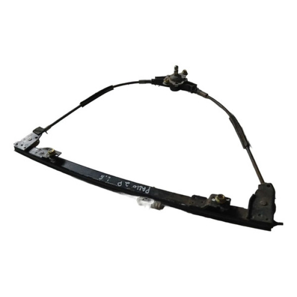 Maquina Vidro Manual Lado Esquerdo Fiat Palio 1996/2000