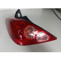Lanterna Traseira Esquerda Nissan Tiida Depo 2011 Esquerdo/motorista Vermelho