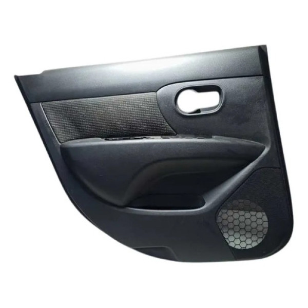 Forro De Porta Traseiro Esquerdo Nissan Livina 2013. Cinza