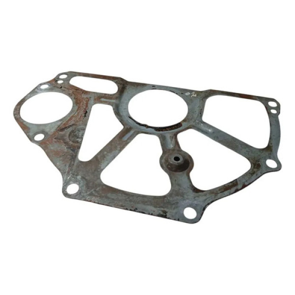 Flange Chapa Caixa Cambio Motor Hilux 2.5 2006/2013 Prateado