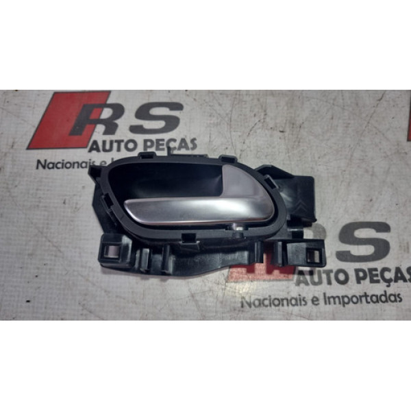 Maçaneta Interna Prata L. Direito Peugeot 208 2008 3008 Cx12 Dianteira