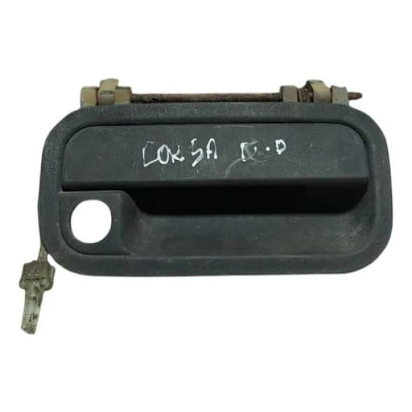 Maçaneta Externa Dianteira Direita Chevrolet Corsa 2000/2002 Preto Dianteira