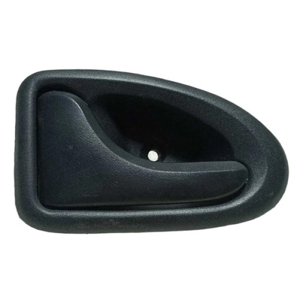 Maçaneta Interna Dianteira Esquerda Renault Scenic 2003. Preto Dianteira