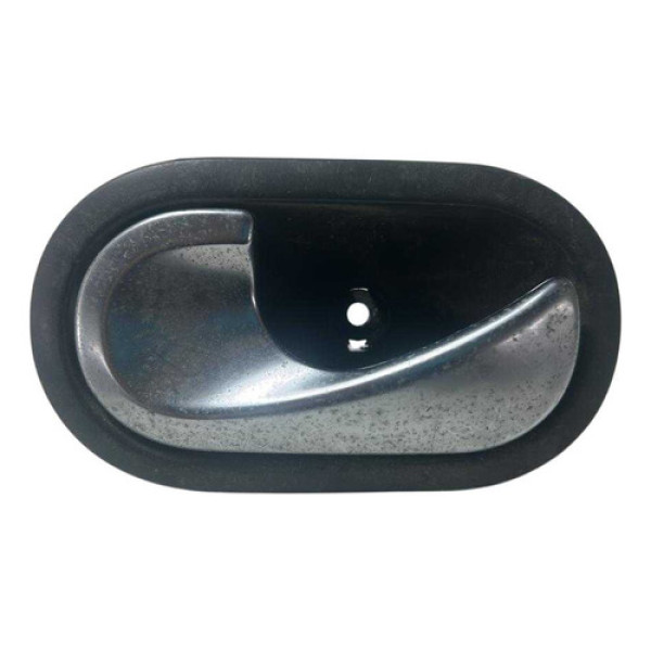 Maçaneta Interna Dianteira Esquerda Renault Megane 1.6 2008 Preto Dianteira