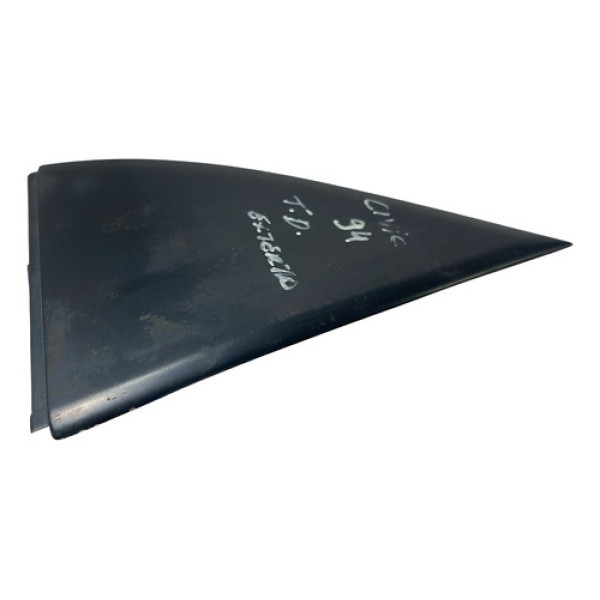Acabamento Moldura Porta Traseiro Direito Honda Civic 1994 Preto