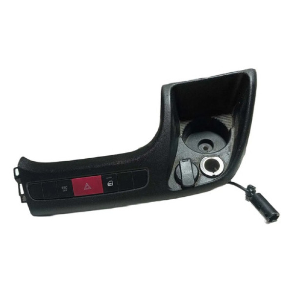 Moldura Painel Pisca Alerta Fiat Ducato 2018/2020. Preto