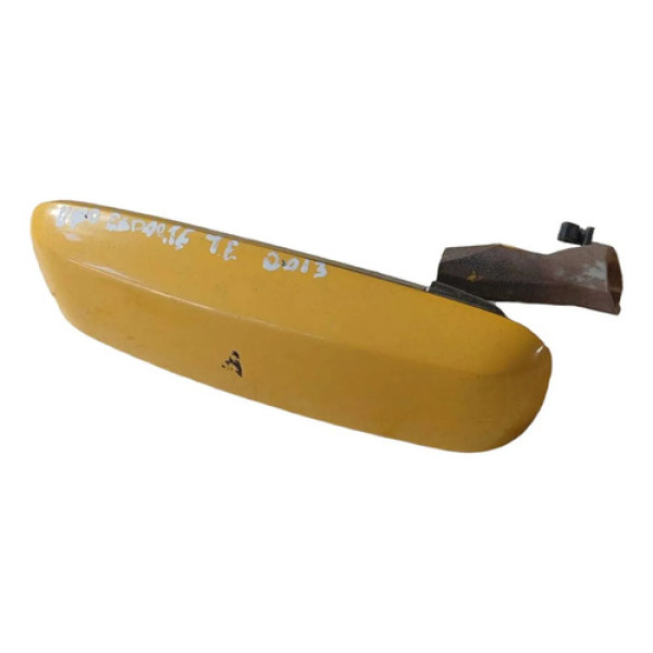 Maçaneta Externa Traseira Esquerda Fiat Uno 2013 Amarelo Traseira