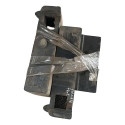 Absorvedor De Impacto Traseiro Fiat Siena 2012 Cinza