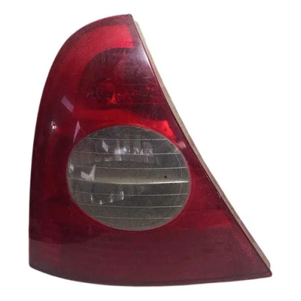 Lanterna Traseira Esquerda Renault Clio 2003 A 2010. Esquerdo/motorista Vermelho