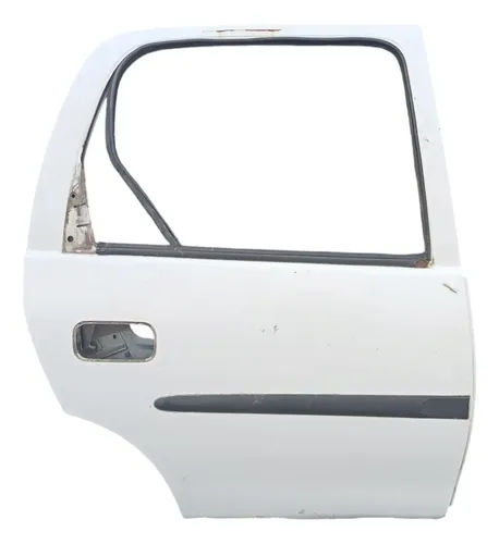 Porta Traseira Direita Corsa Sedan 2001 Traseira Direita Branco