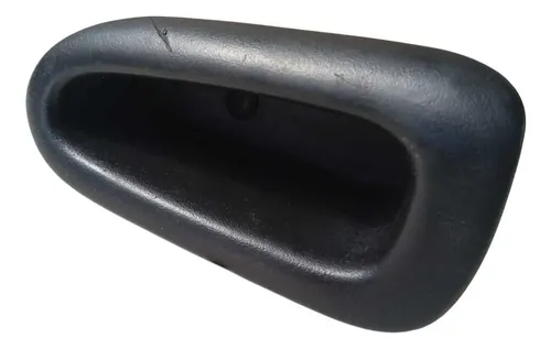 Puxador Moldura Porta Traseira Esquerda Peugeot 206 Sw 2007 Preto