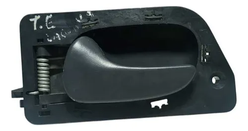 Maçaneta Interna Traseira Esquerda Renault Laguna 1995/2001. Preto Traseira