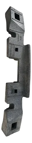 Absorvedor De Impacto Traseiro Chevrolet Prisma 2007 Preto