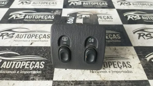Botão Com Moldura Farol Milha E Desembaçador Chrysler Neon