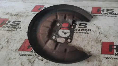 Espelho Defletor Roda Tras. Direito Fiat Stilo 2009 Preto