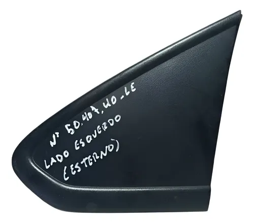Acabamento Retrovisor Esquerdo Volkswagen Fox 2010 A 2014. Preto
