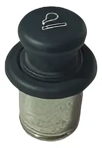 Acendedor Cigarro Da Tomada 12v Console Jac J3 2014 Original Prata