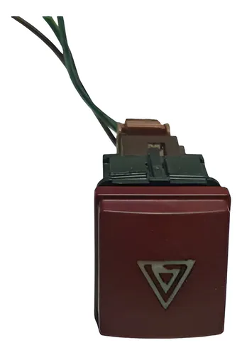 Botao Do Pisca Alerta Peugeot 207. Vermelho