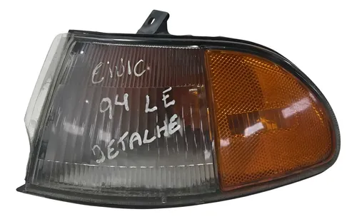 Sinaleira Pisca Dianteira Esquerda Honda Civic 1994 Detalhe Laranja-claro