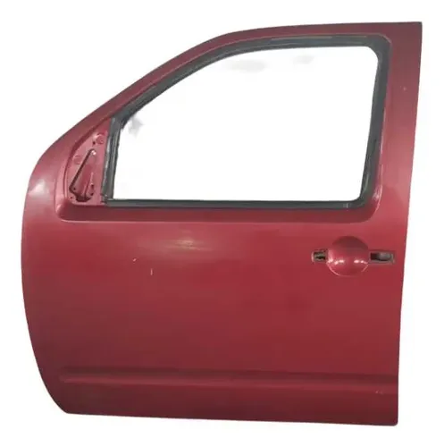 Porta Dianteira Esquerda Nissan Frontier 2.5 2008/2014. Dianteira Esquerdo Vermelho