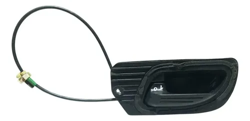 Maçaneta Interna Traseira Esquerda Ford Ranger 2.5 1998/2009 Preto Traseira