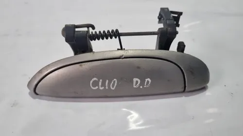 Maçaneta Externa Clio Dianteira Direita Cx43 Prata Dianteira