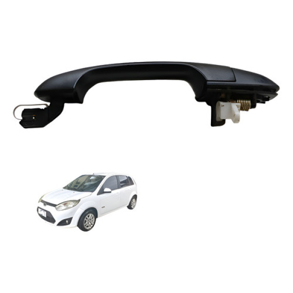 Macaneta Dianteira Direita Ford Fiesta 1.6 2011 Preto Dianteira