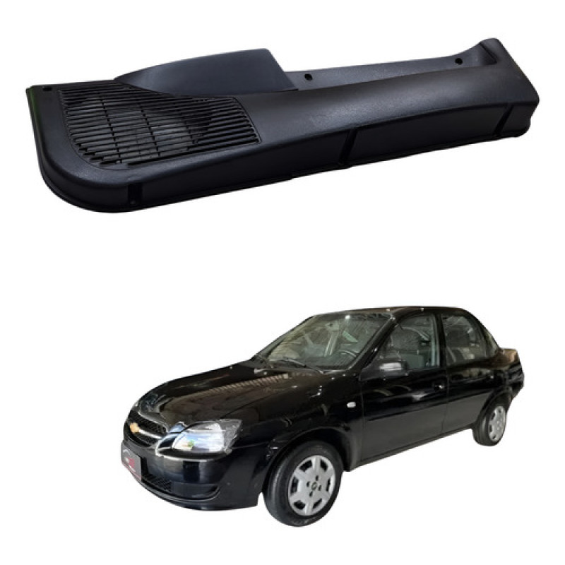Porta Objetos Dianteiro Direito Corsa Classic 2012 4p Preto
