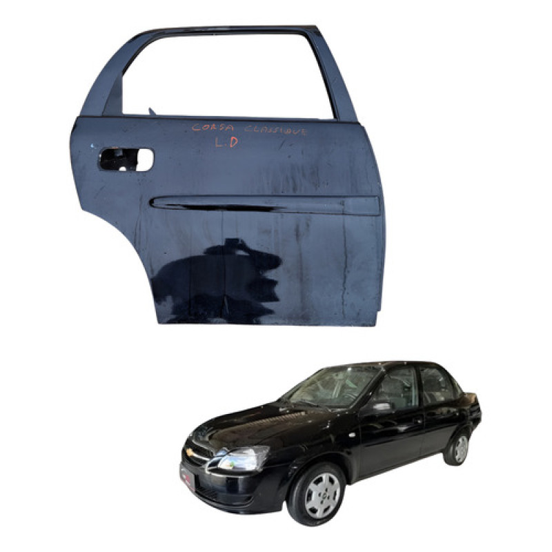 Porta Traseira Direita  Chevrolet Corsa Classic 2012 4p Direita Traseira