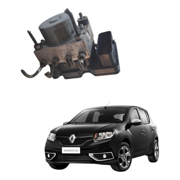 Modulo Abs Renault Sandero 1.6 8v 2016 2019 Prateado