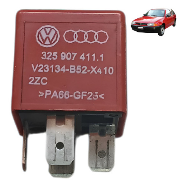 Rele Combustivel Volkswagen Gol G2 Bola 1.0 8v 1999 Vermelho