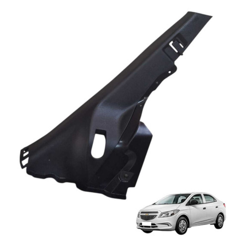 Moldura Coluna Traseira Esquerda Chevrolet Prisma 1.4 2017