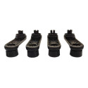  Kit Manivela Abertura Vidro Renault Clio 1.0 2008 2011 Preto