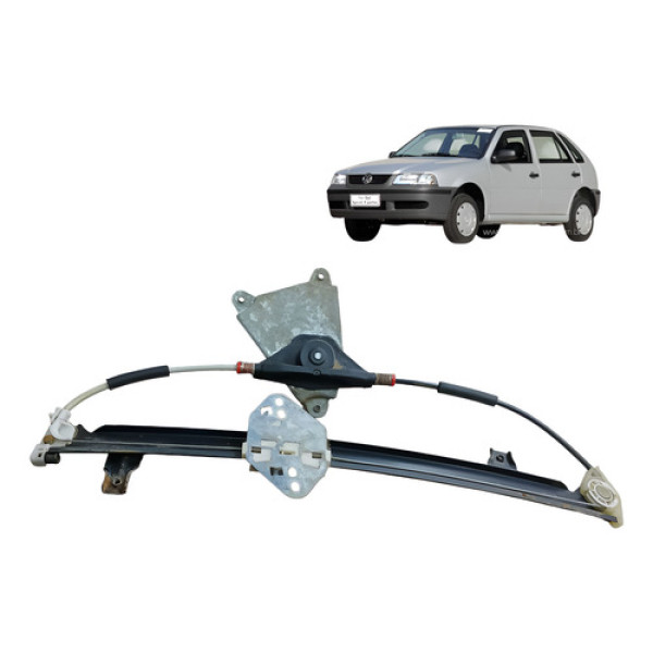 Maquina Vidro Manual Traseira Esquerda Vw Gol G3 2003 2004