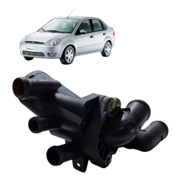 Carcaca Valvula Termostatica Ford Fiesta Sedan 2007