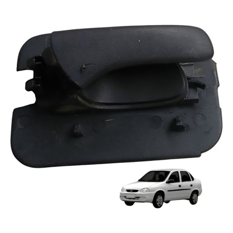 Macaneta Interna Traseira Direita Classic 1.0 2001 Preto