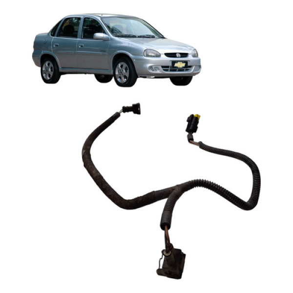 Chicote Lanterna Luz Placa Chevrolet Corsa 2002 2012