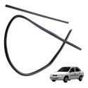 Kit Pestana Traseira Esquerda Classic 1.0 2001  16v Preto