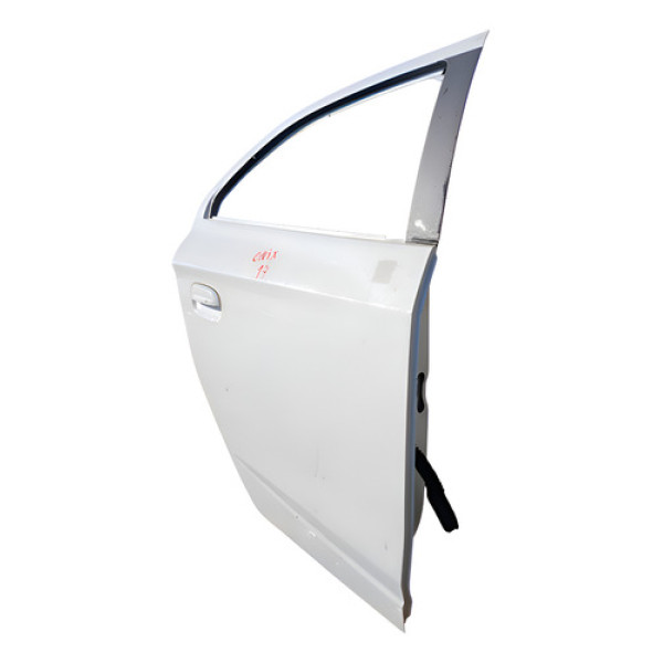 Porta Traseira Direita Gm Onix 2013 2019 Detalhe  Traseira Direita Branca
