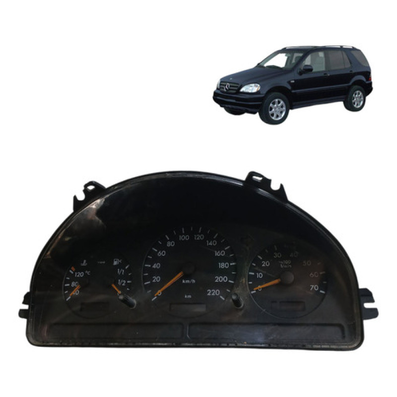 Painel Instrumento Mercedes 320 430 Ml V8 2001 Preto
