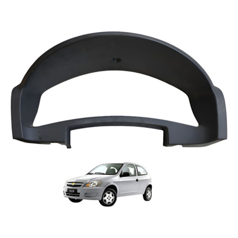 Moldura Painel Instrumentos Chevrolet Celta 1.0 2011 Preto
