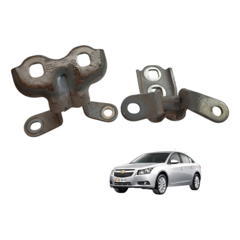 Par Dobradica Porta Traseira Esquerda Chevrolet Cruze 2014