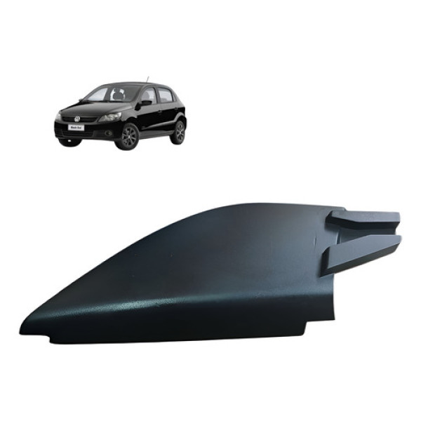 Moldura Retrovisor Interno Esquerdo Vw Gol G5 1.6 2010 2012 - Preto